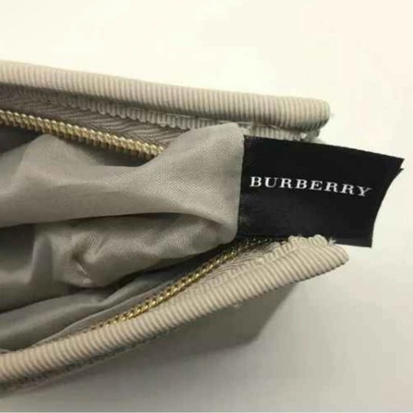 BURBERRY BEAUTY BEIGE CLUTCH/COSMETIC BAG - Picture 3 of 4